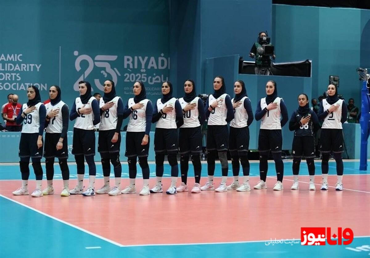 بازی‌های کشورهای اسلامی| شکست تیم والیبال بانوان ایران برابر ترکیه