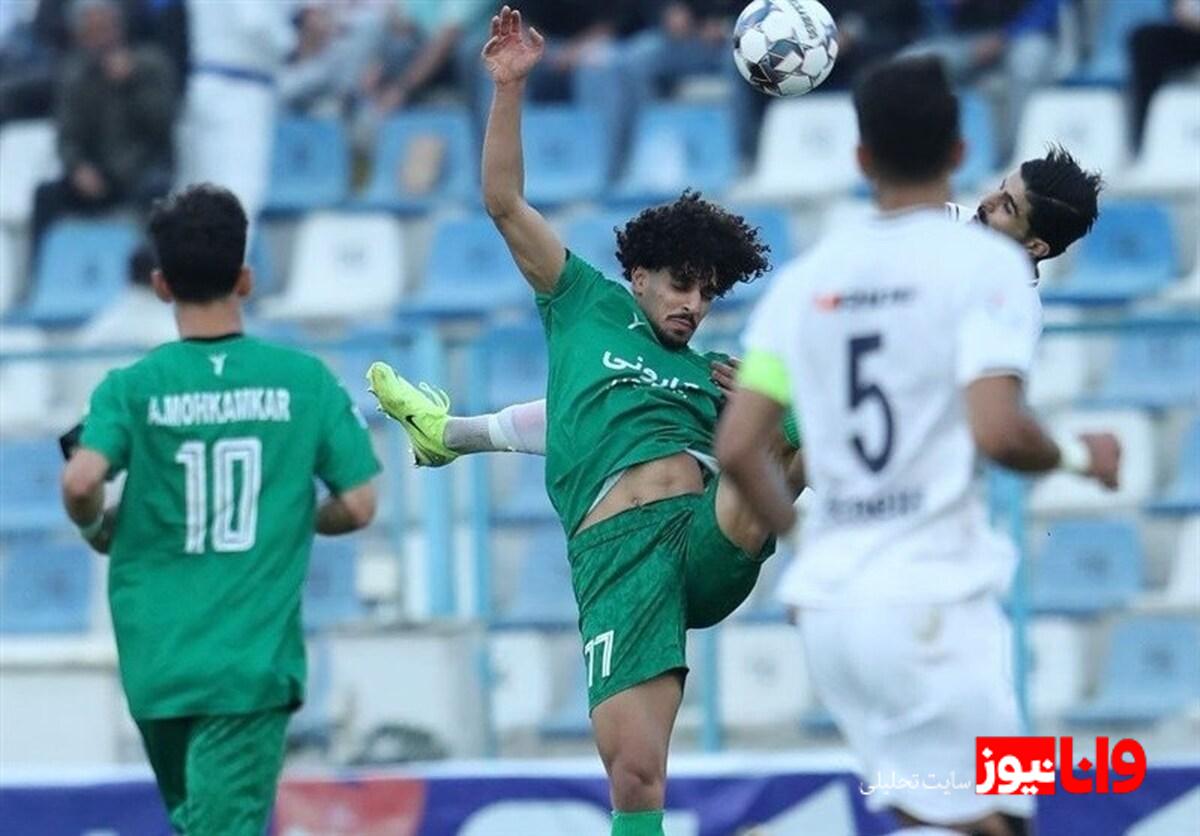 توقف خانگی شاگردان زارع مقابل شمس‌آذر 10 نفره