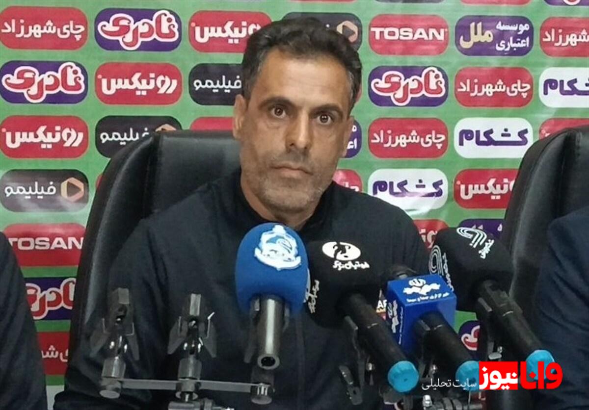 مربی شمس آذر: داوری تمرکز ما و ملوانی‌ها را به‌هم زد