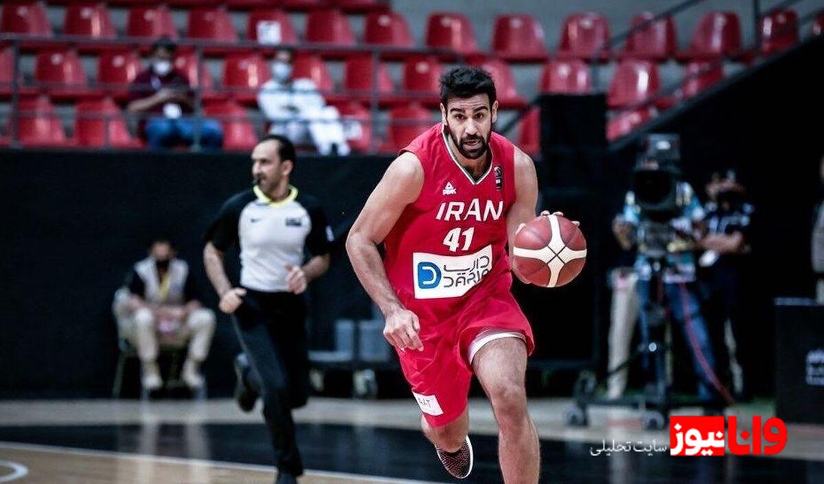 پیام ستاره بسکتبال برای پدر استقلال +عکس