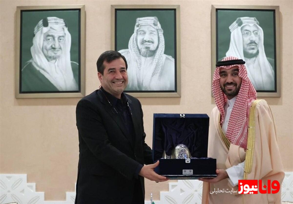 دیدار وزرای ورزش ایران و عربستان در ریاض
