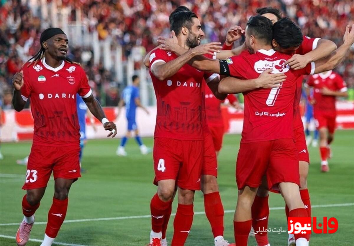 برد پرگل پرسپولیس مقابل استقلال خوزستان