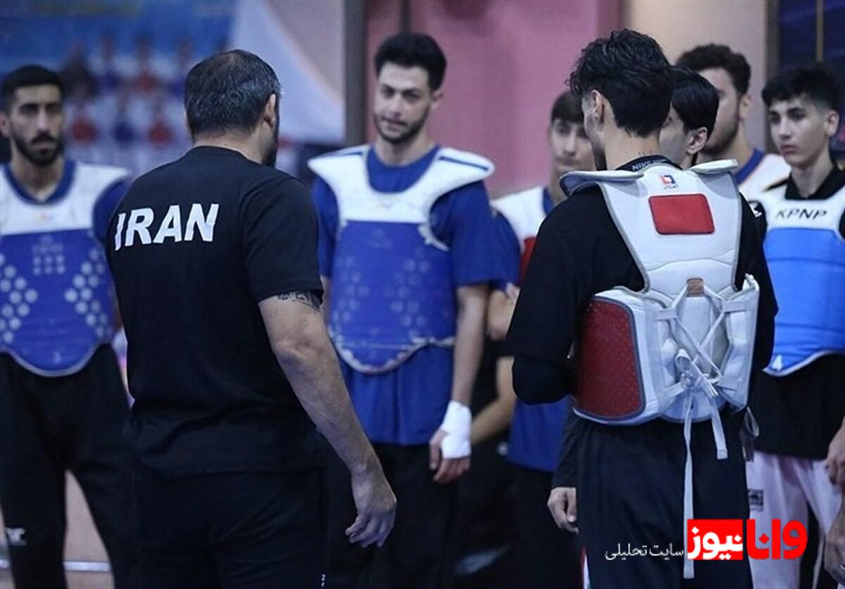 تمرین مشترک ملی‌پوشان ایران و ویتنام در خانه تکواندو