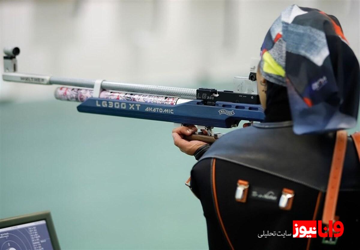 تیراندازی قهرمانی جهان| پایان کار نمایندگان ایران در تفنگ 10 متر بانوان