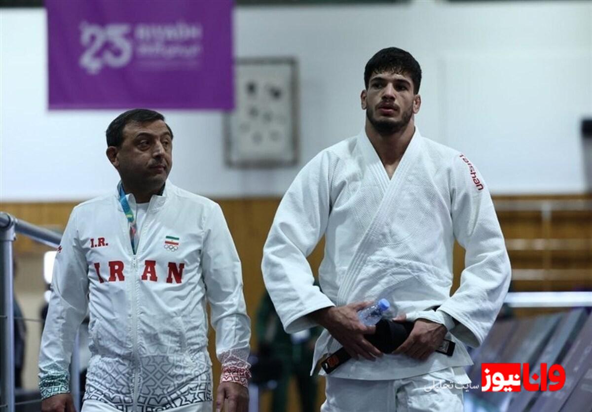 بازی‌های کشورهای اسلامی| پرهیزگار چهارمین حذف شده جودوی ایران