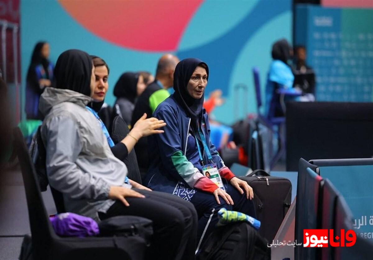 رضایت لیموچی از عملکرد ملی‌پوشان تیم تنیس روی میز بانوان در ریاض