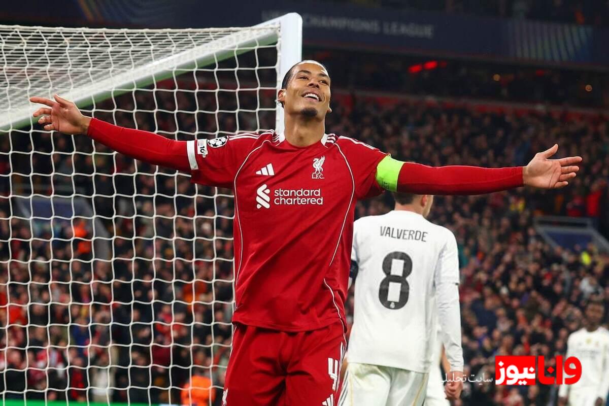 واکنش فن دایک به پنالتی منچسترسیتی+عکس