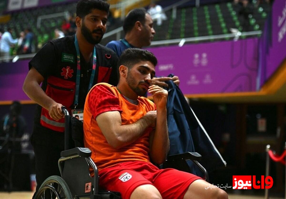 وضعیت بازیکن تیم ملی فوتسال قبل از دیدار حساس با مراکش