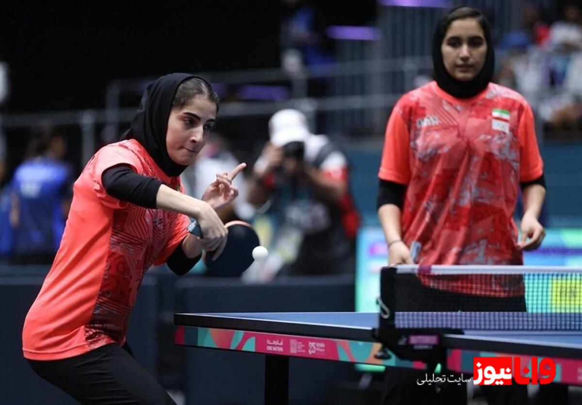 بازی‌های کشورهای اسلامی| مدال برنز برای تیم تنیس روی میز بانوان ایران