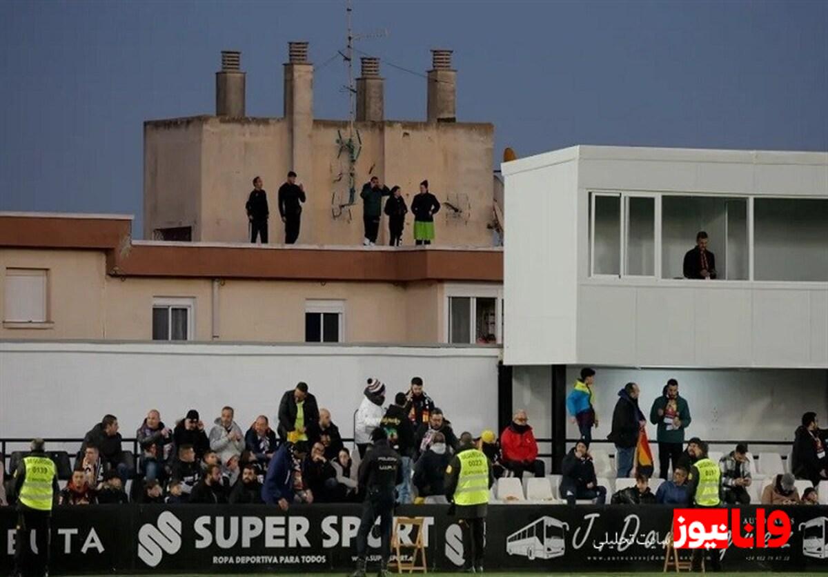 توقف بازی در لیگ اسپانیا در پی مرگ یک تماشاگر در ورزشگاه