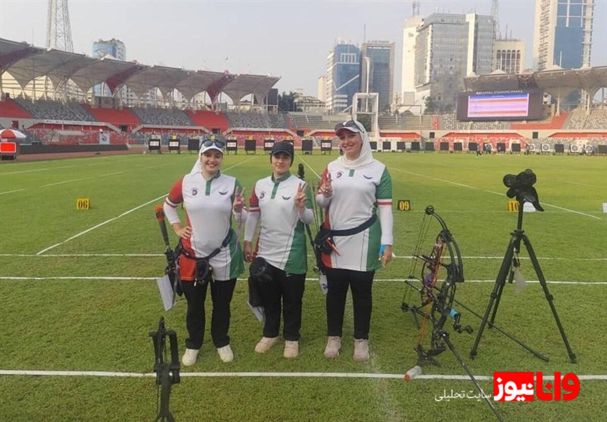 کسب مدال برنز توسط تیم کامپوند بانوان