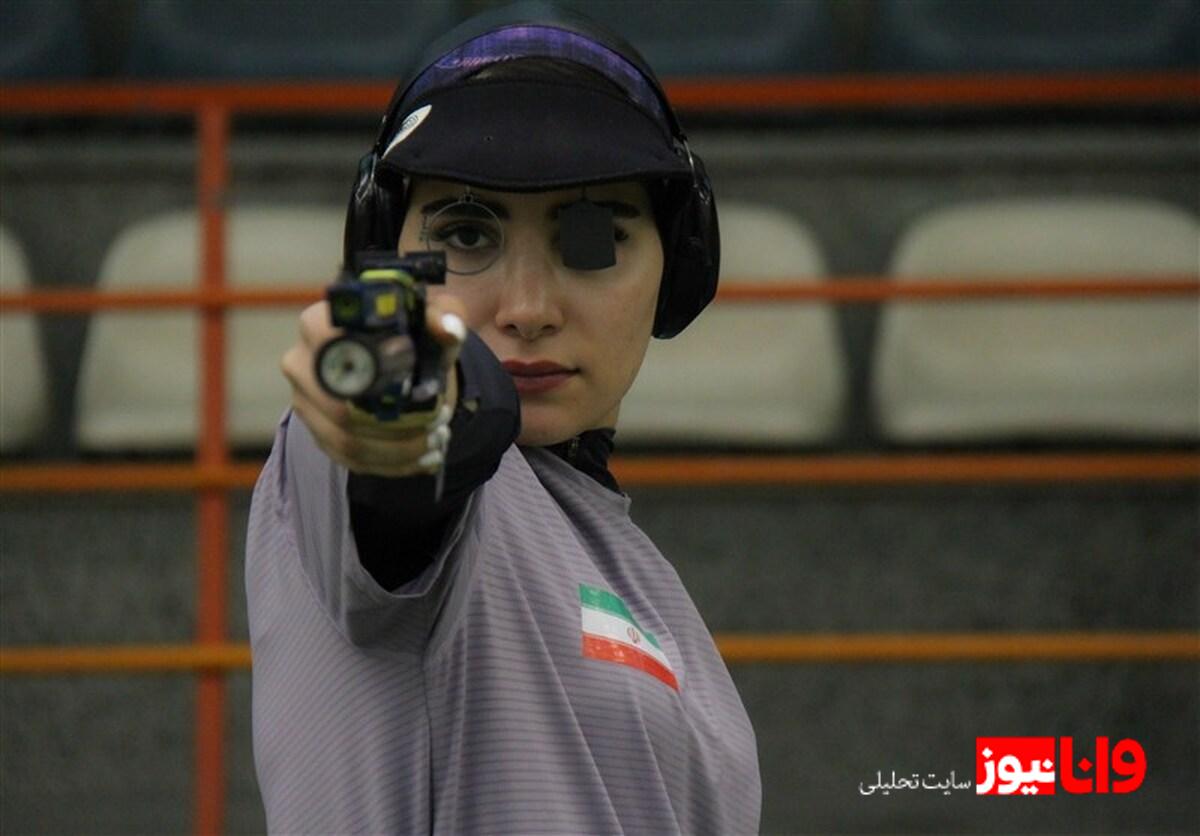 تیراندازی قهرمانی جهان| هانیه رستمیان در تپانچه 10 متر فینالیست شد