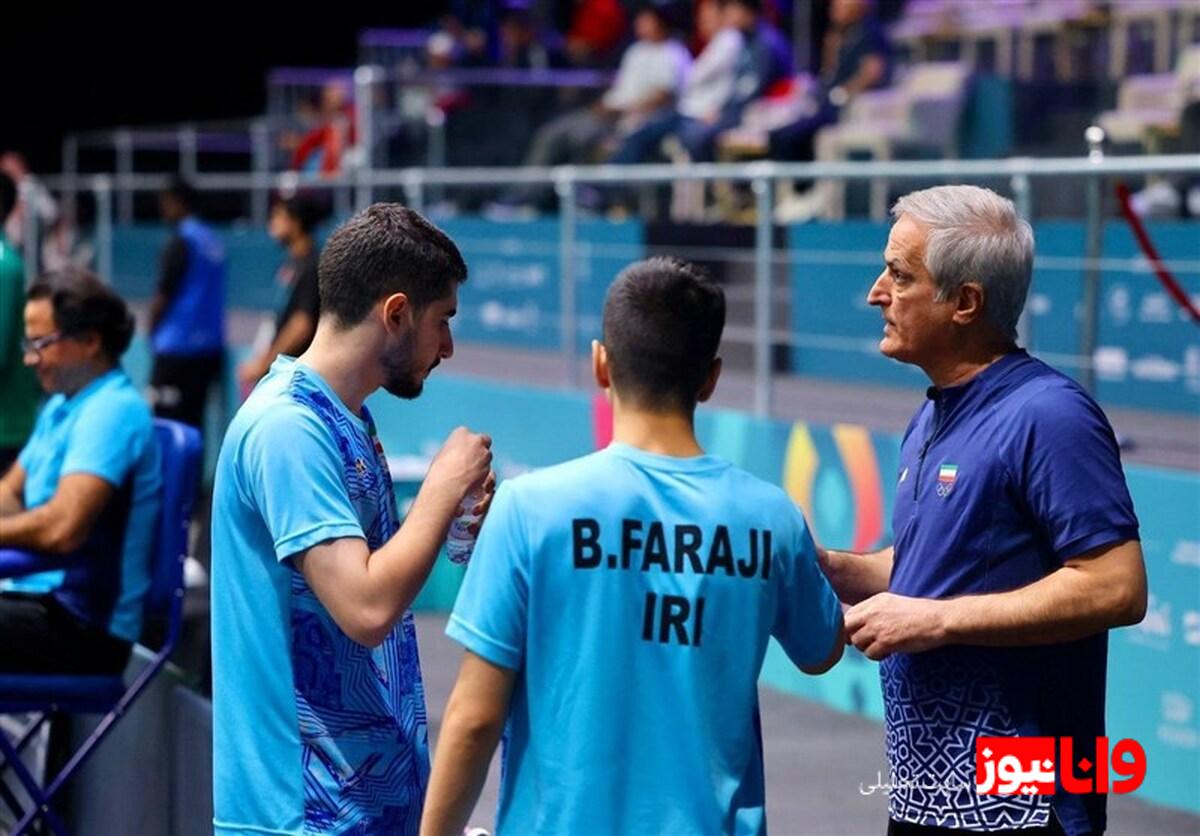 لطف‌الله‌نسبی: از عملکرد ملی‌پوشان تنیس روی میز راضی هستم