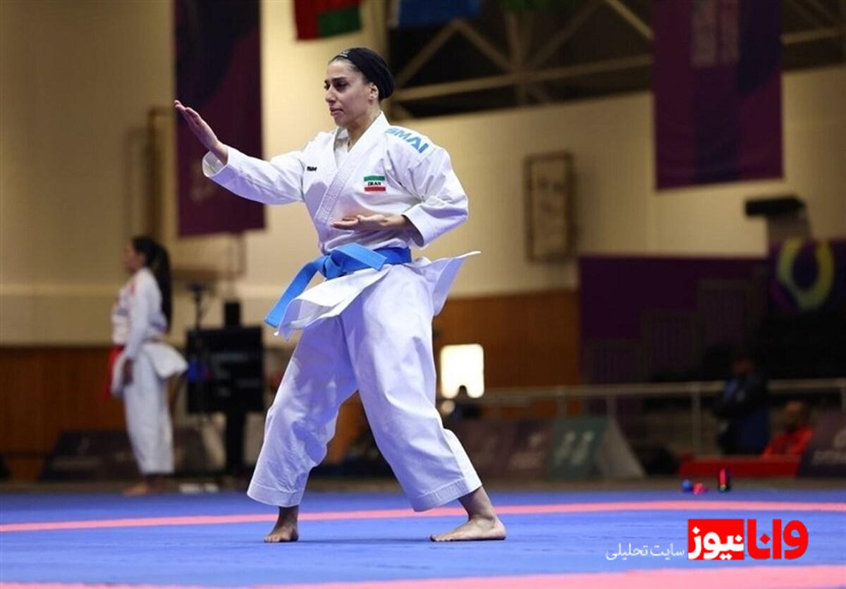 بازی‌های کشورهای اسلامی| صعود صادقی به فینال کاتای انفرادی بانوان