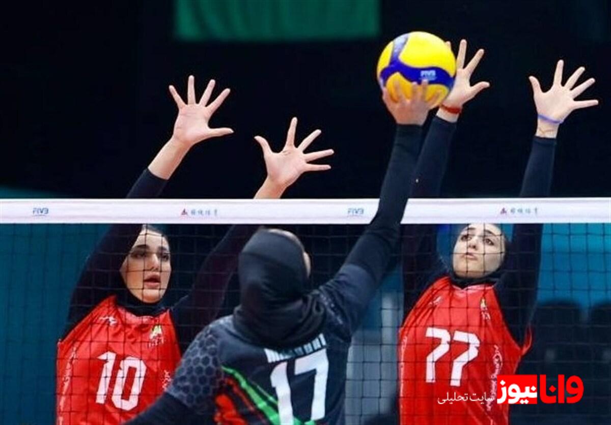 بازی‌های کشورهای اسلامی| اولین پیروزی والیبال زنان ایران در ریاض