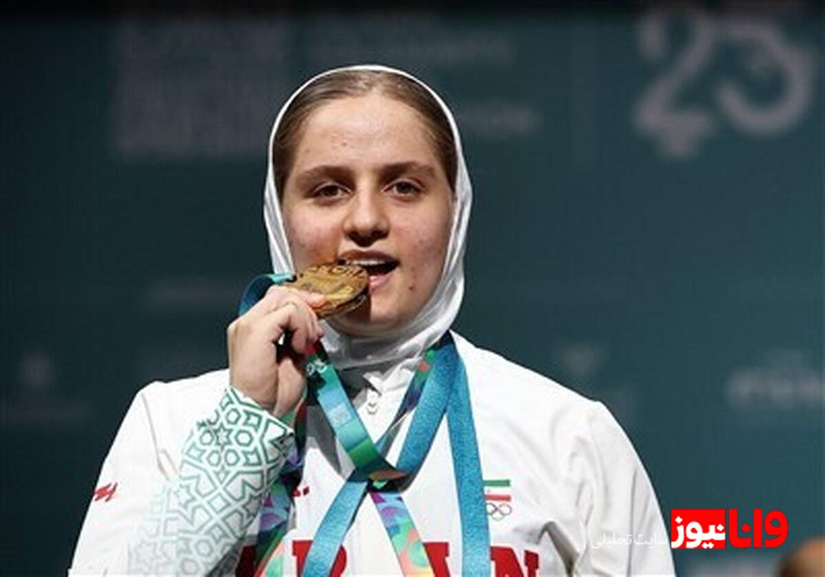 بازی‌های کشورهای اسلامی|دستیابی بهشتی به یک مدال طلا و 2 برنز مسابقات وزنه‌برداری بانوان