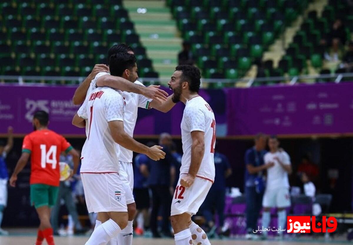 بازی‌های کشورهای اسلامی| قهرمانی تیم ملی فوتسال با جشنواره گل مقابل گربه سیاه