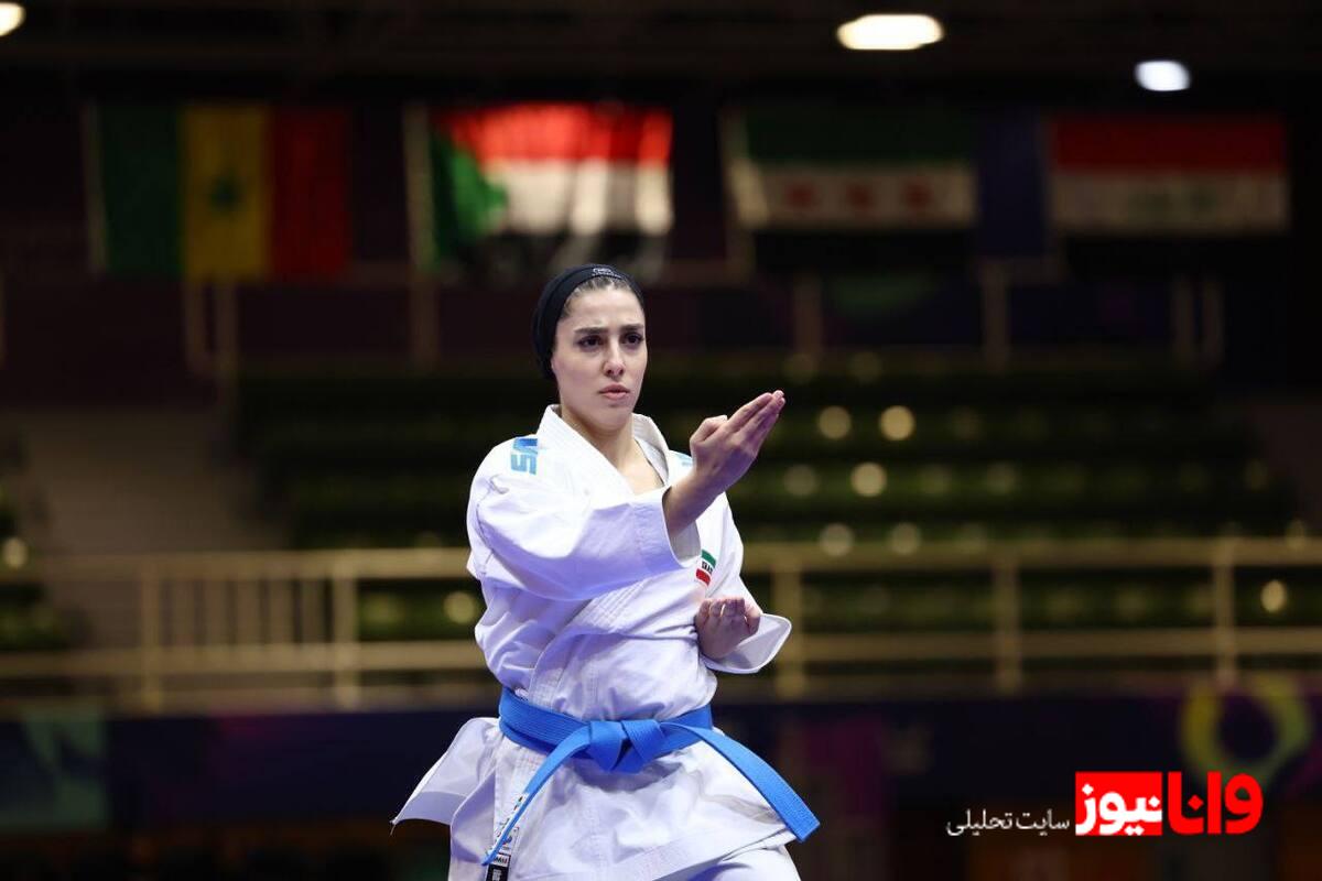 صادقی: خیلی خوشحالم که اولین طلای بانوان کاروان را کسب کردم