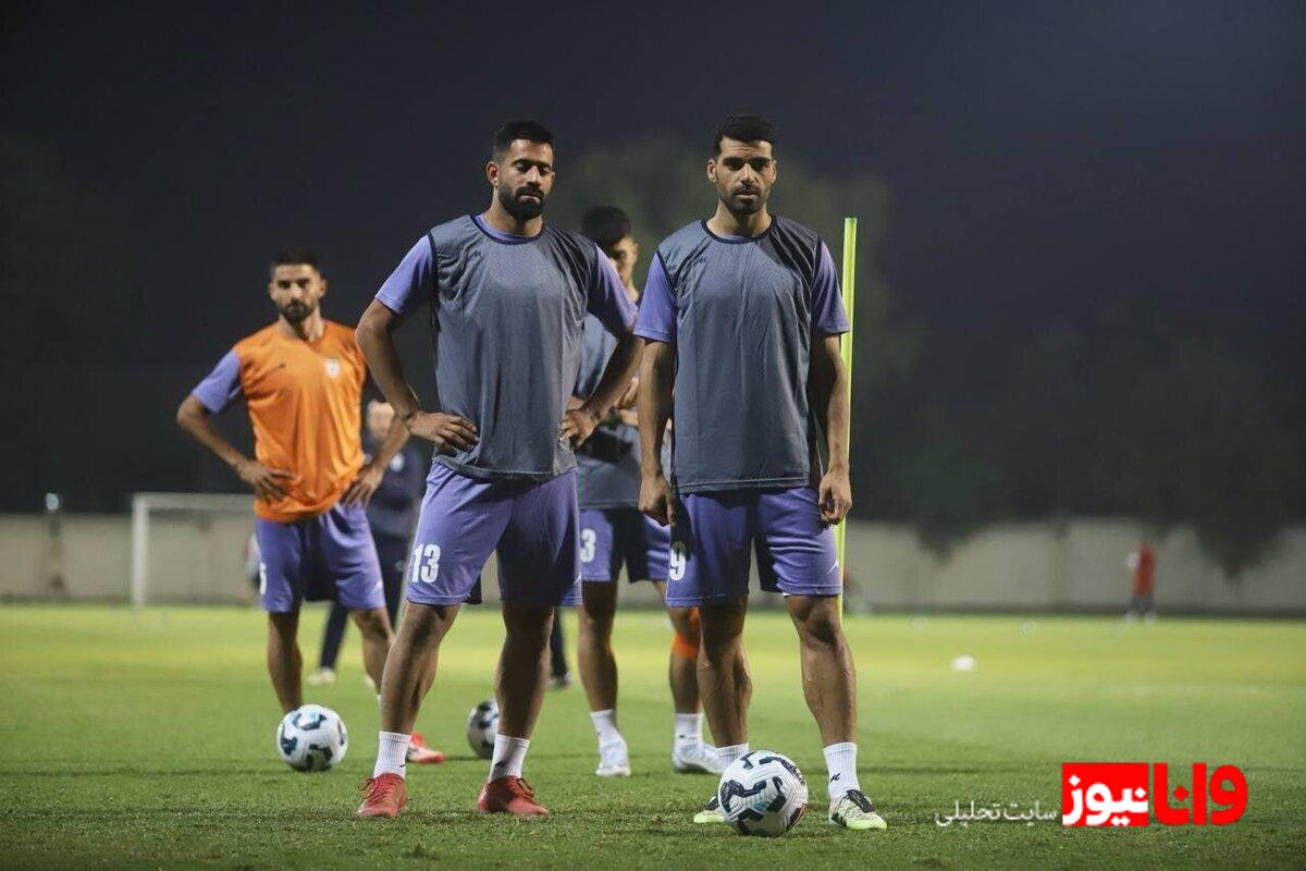 گزارش تمرین تیم ملی