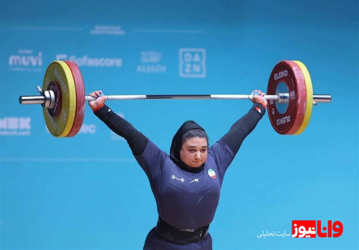 بازی‌های کشورهای اسلامی| دست آخرین بانوی وزنه‌برداری به مدال نرسید