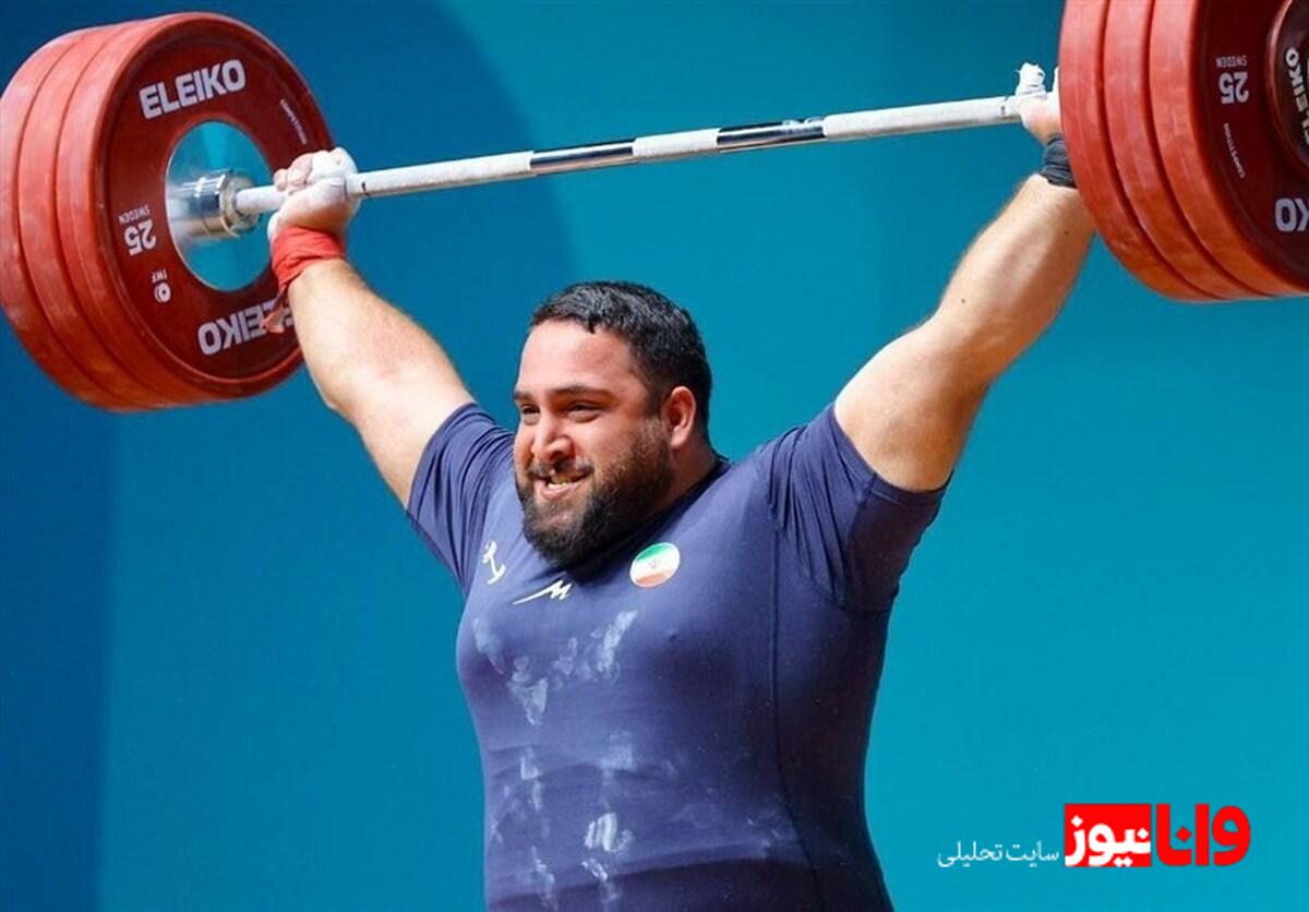 بازی‌های کشورهای اسلامی| 2 برنز، حاصل تلاش رضا حسن‌پور در دسته فوق سنگین وزنه‌برداری