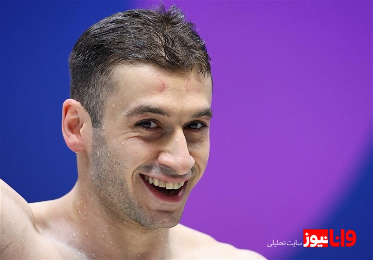 بازی‌های کشورهای اسلامی| هومر عباسی در شنای 50 متر نقره گرفت