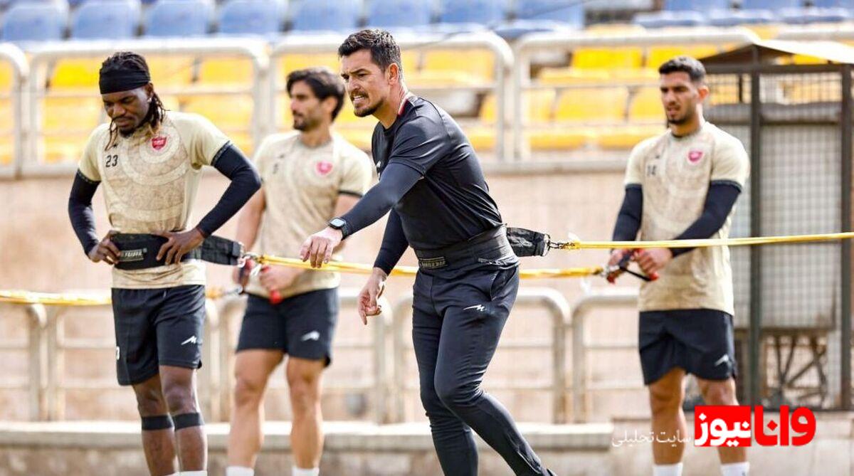تمرینات بدنسازی پرسپولیس: آماده‌سازی برای دیدار حساس جام حذفی+عکس