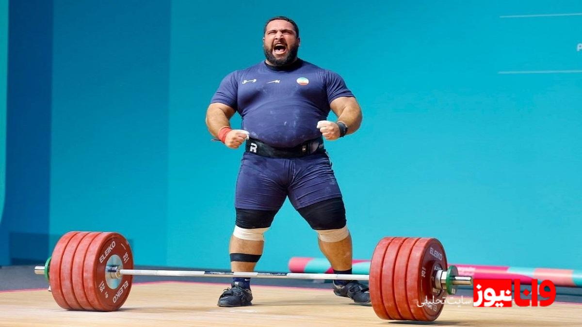 پیام نایب قهرمان المپیک برای مدال‌آور ایران در ریاض با قلب قرمز+عکس