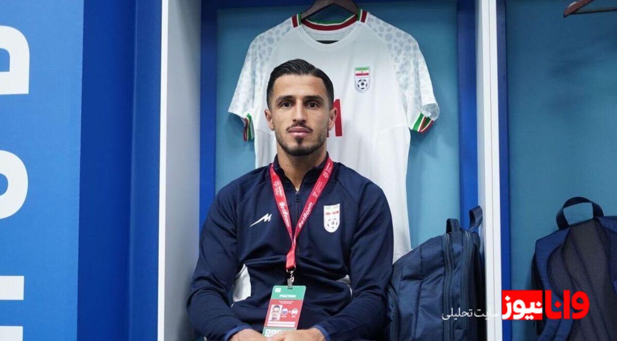 قدردانی علی علیپور از خداوند پس از نمایش درخشان در تیم ملی +عکس