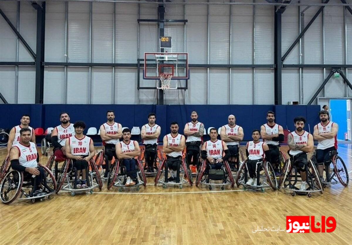 بسکتبال با ویلچر قهرمانی آسیا| مقام سومی ایران با شکست کره جنوبی