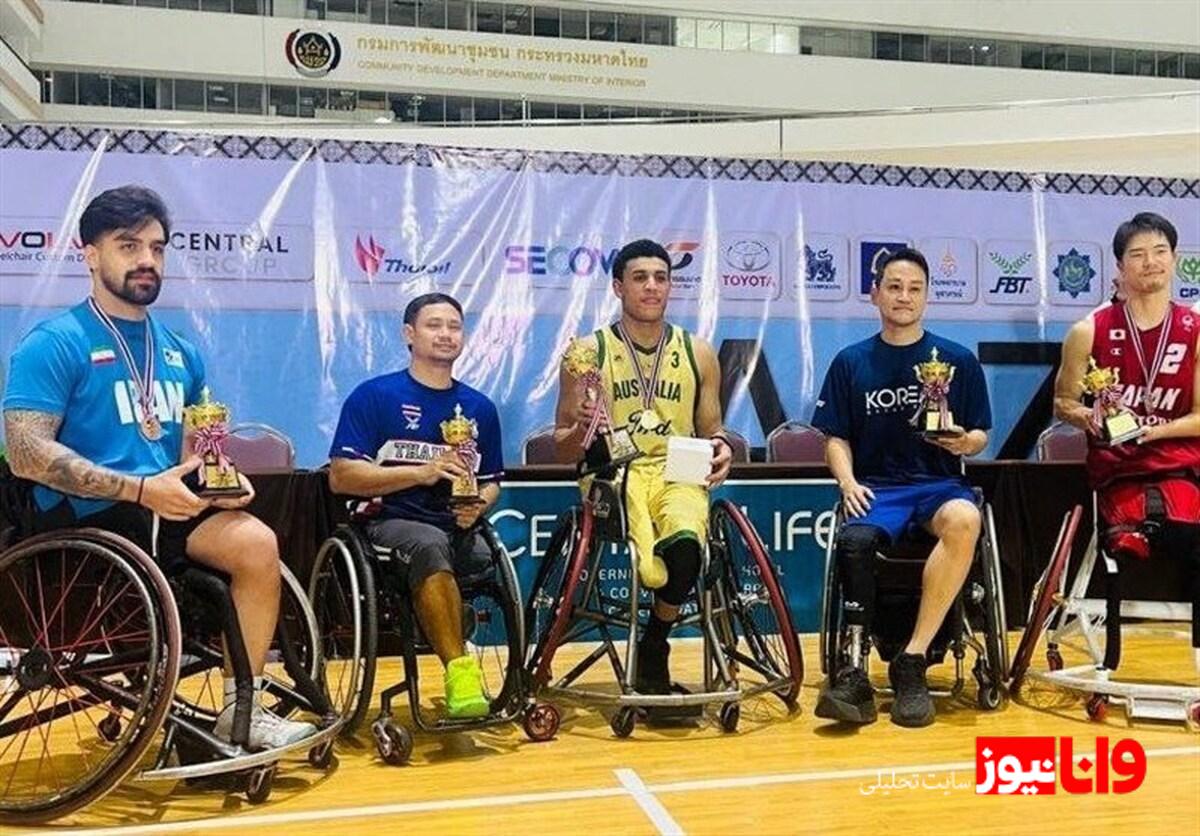ملی‌پوشان بسکتبال با ویلچر ایران در جمع برترین‌های آسیا