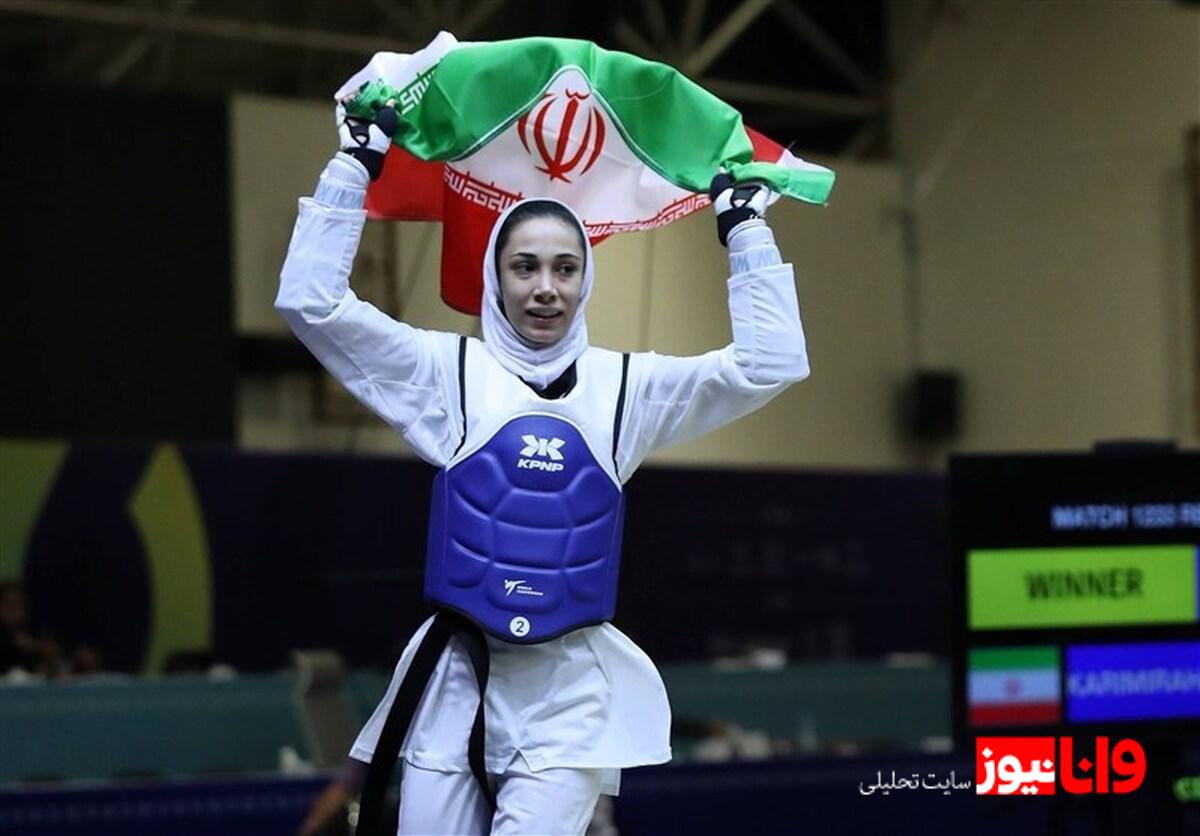 بازی‌های کشورهای اسلامی| کریمی مقتدرانه بر سکوی قهرمانی ایستاد  3 مدال دستاورد تکواندو در روز نخست