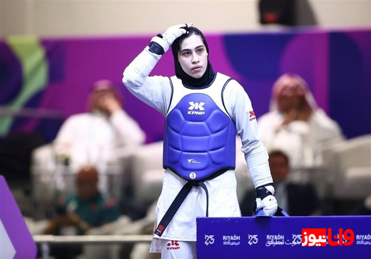 ولی‌نژاد پس از کسب مدال نقره تکواندو: در 10 ثانیه طلا را از دست دادم