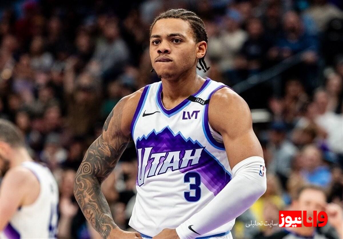 پیروزی تیم بسکتبال یوتا در ثانیه پایانی