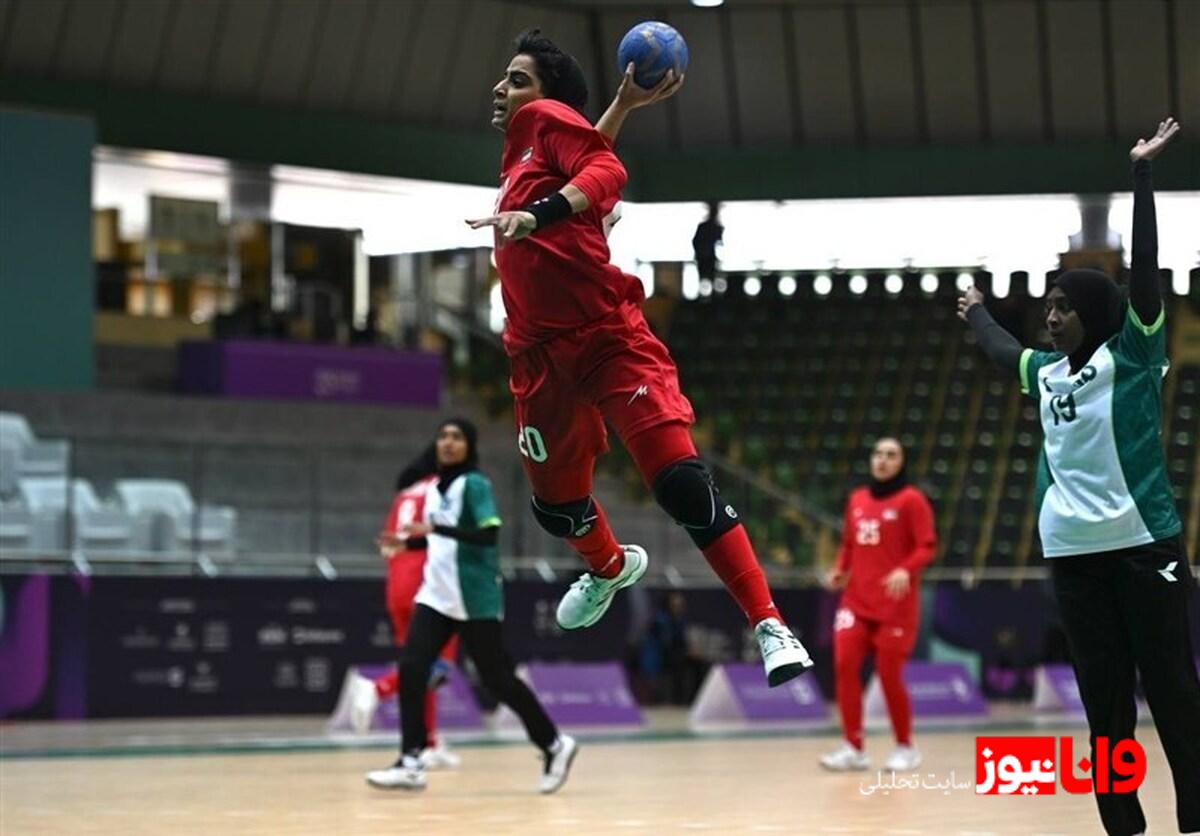 بازی‌های کشورهای اسلامی| برتری آسان تیم ملی هندبال بانوان مقابل مالدیو