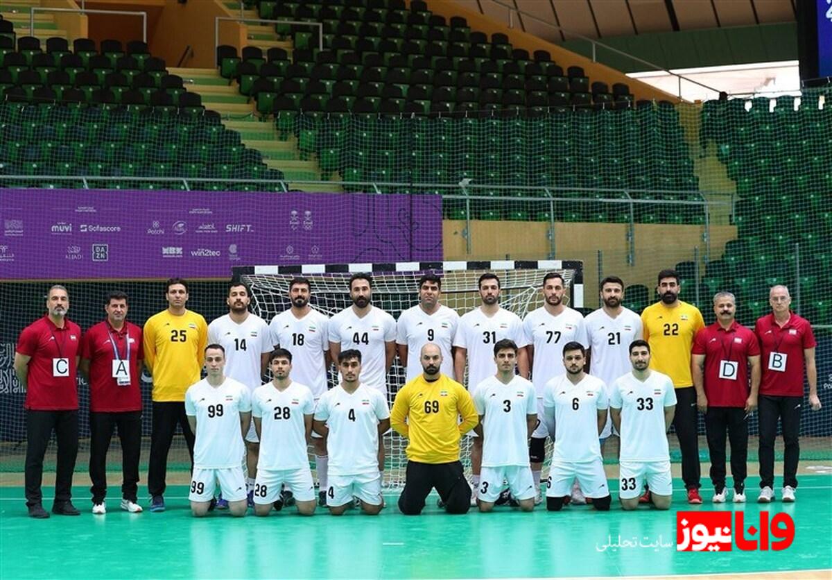 اعلام برنامه دیدارهای تیم ملی هندبال مردان ایران در مسابقات قهرمانی آسیا