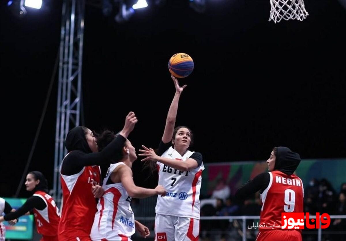 بازی‌های کشورهای اسلامی| شروع پرقدرت بسکتبال سه نفره با شکست مصر
