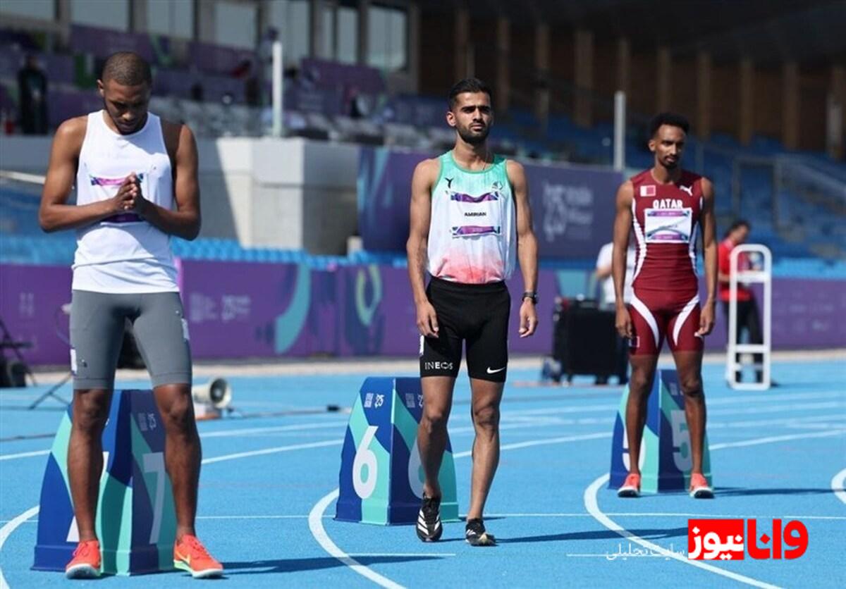 بازی‌های کشورهای اسلامی| صعود امیریان به فینال دوی 800 متر