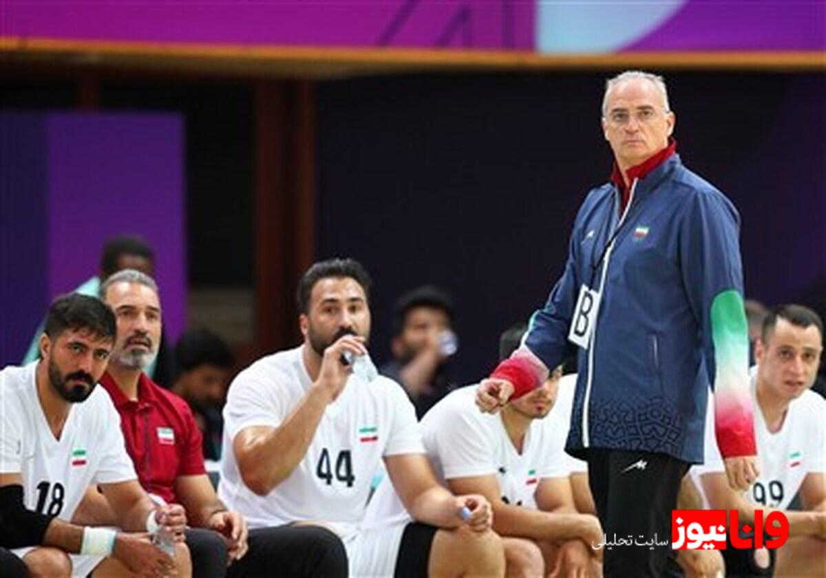 رافائل پس از حذف هندبال مصاحبه نکرد