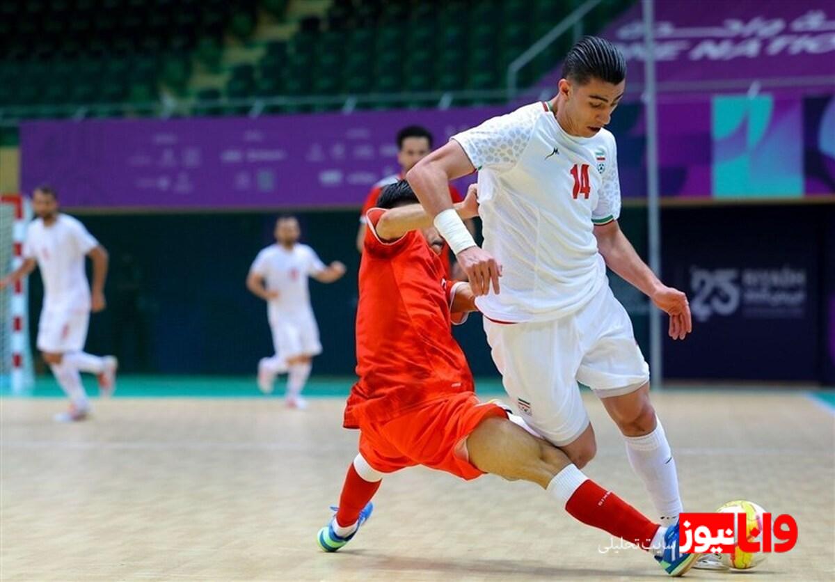 برنامه تیم ملی فوتسال تا قبل از جام ملت‌های آسیا