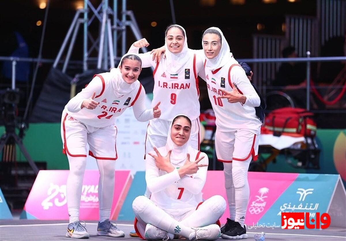 بازی‌های کشورهای اسلامی| صعود بانوان ملی‌پوشان بسکتبال سه نفره با صدرنشینی