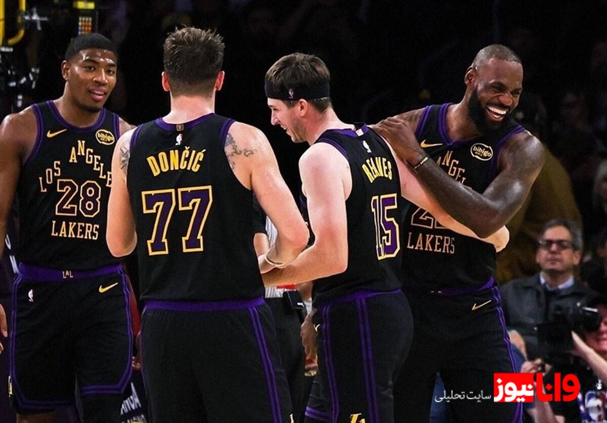 لیگ NBA| پیروزی لیکرز در بازگشت جیمز  گلدن استیت شکست خورد