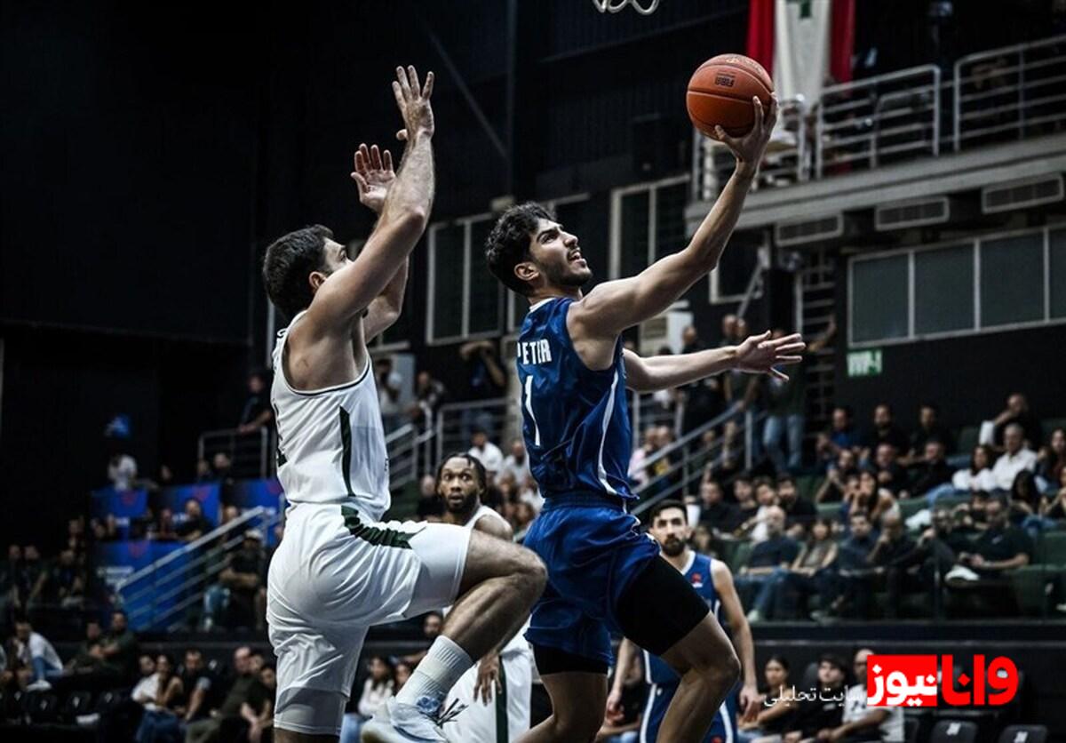 شکست فنی نماینده بسکتبال سوریه مقابل شهرداری گرگان