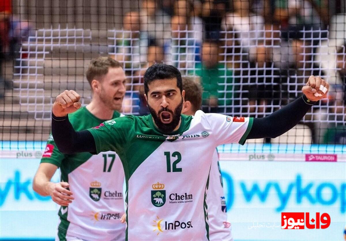 تقابل ایرانی‌های در والیبال لهستان به سود اسفندیار تمام شد
