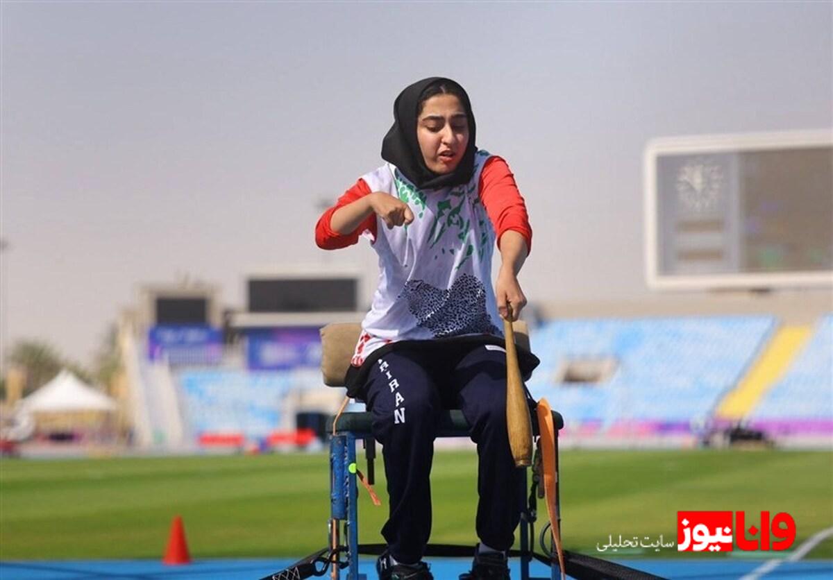 بازی‌های کشورهای اسلامی| مدال برنز پرتاب کلاب برای پرستو حبیبی