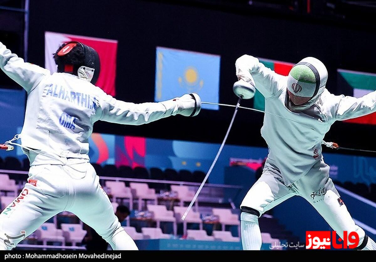 بازی‌های کشورهای اسلامی| پایان مرحله گروهی شمشیربازی سابر با 6 برد و 2 باخت برای ایران