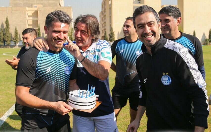 عکس| جشن تولد ساپینتو و استقلالیها برای وریا