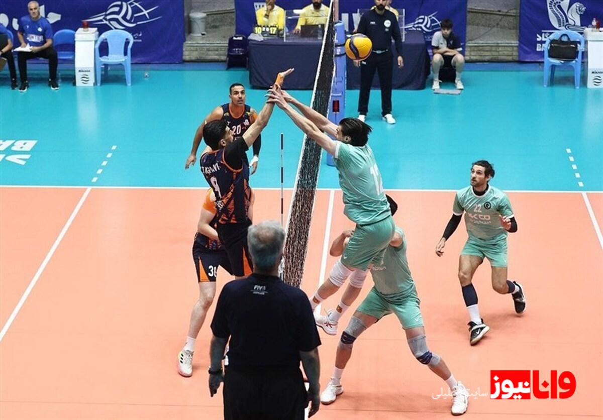 نتایج هفته نخست لیگ برتر والیبال +جدول لیگ برتر والیبال