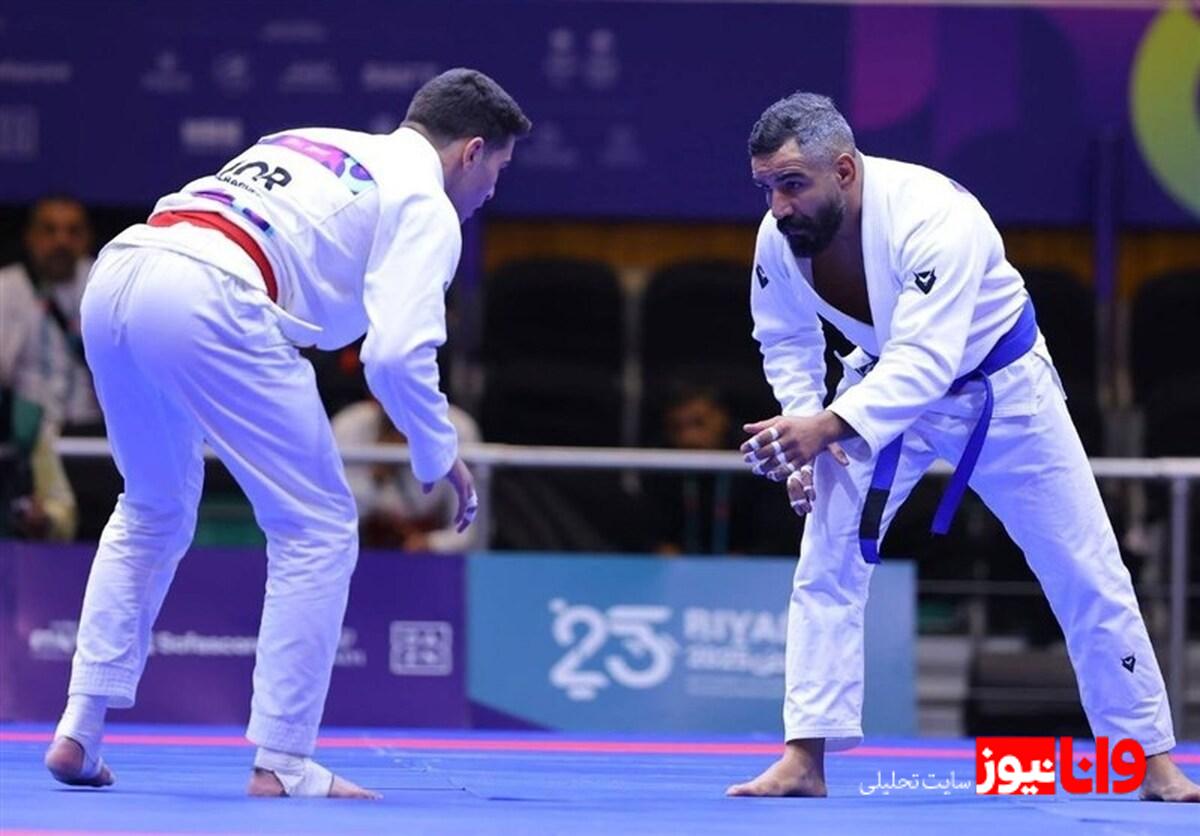 بازی‌های کشورهای اسلامی| راهیابی اکبرپور به دیدار رده‌بندی جوجیتسو