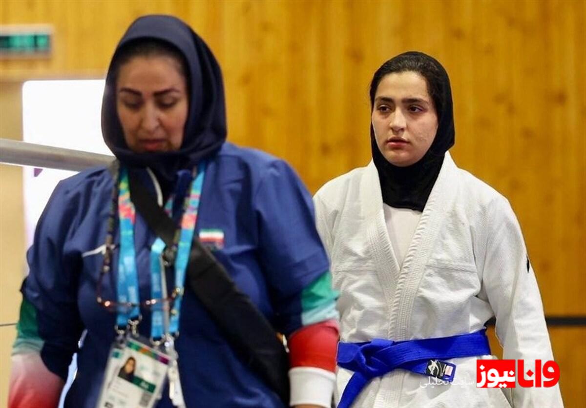 حمودی: مدالم را تقدیم دختران ایران می‌کنم  حریفانم جودوکار بودند